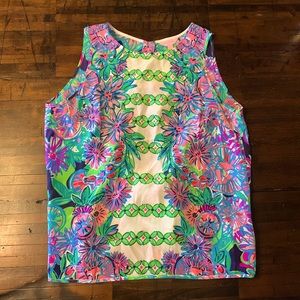 Large Lilly Pulitzer Silk Blouse